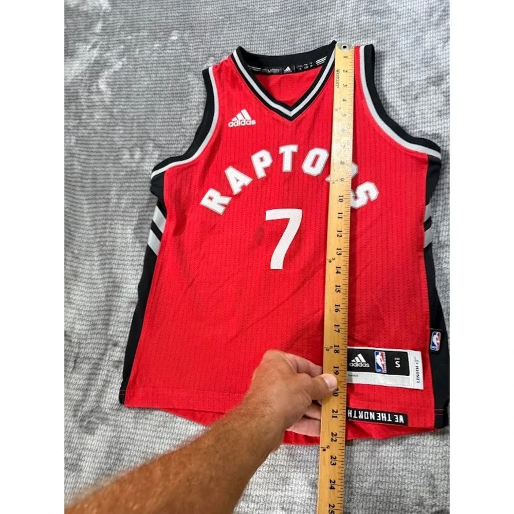 Adidas Toronto Raptors Kyle Lowry 7 Swingman Jersey Red Youth S NBA Basketball